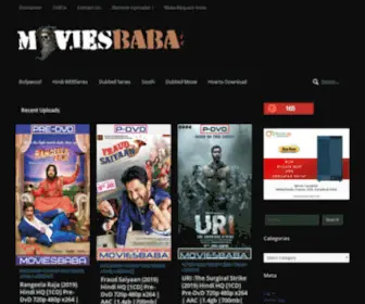 Moviesbaba.com(Moviesbaba) Screenshot