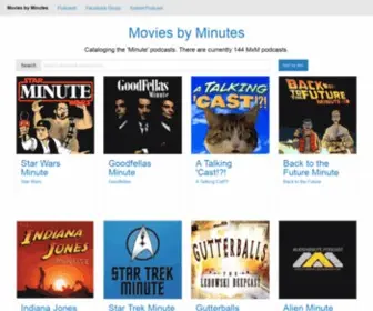 Moviesbyminutes.com(Movies by Minutes) Screenshot