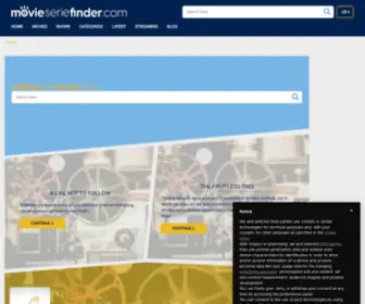 Movieseriefinder.com(Movies and series finder legally streamed) Screenshot