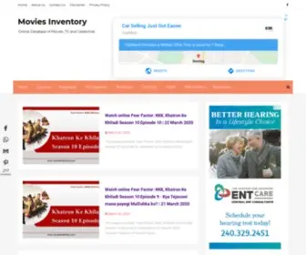 Moviesinventory.com(Movies inventory) Screenshot