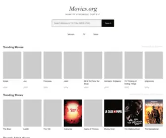 Movies.org(Home of Streaming) Screenshot