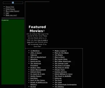 Moviesounds.com(The Movie Sounds Page) Screenshot