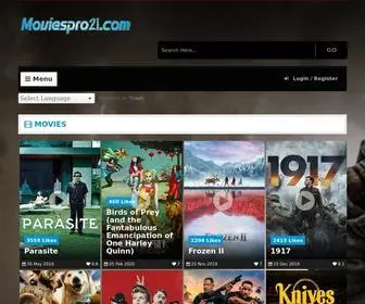 Moviespro21.com(TV Shows & Movies) Screenshot