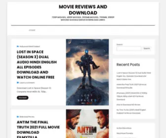 Moviesreviews.xyz(Movie Reviews And Download) Screenshot