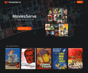 Moviesserve.com(We Serve Movies) Screenshot