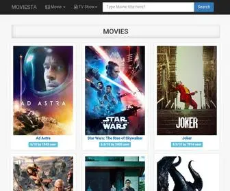 Moviesta.info(Watch Movies and TV Series Stream Online) Screenshot