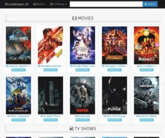 Moviestream25.org(Moviestream 25) Screenshot