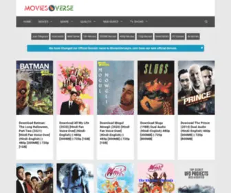 Moviesversepro.com(MoviesVerse) Screenshot