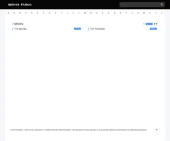 Movietango.com(Movie Tango a Website to Watch Full Movie Online Free) Screenshot