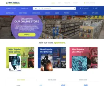 Movietradingcompany.com(Movie Trading Company) Screenshot