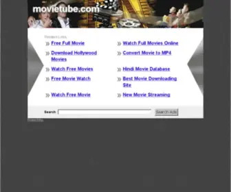 Movietube.com(The Leading You Tube Movie Site on the Net) Screenshot