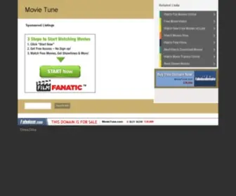 Movietune.com(Forsale Lander) Screenshot