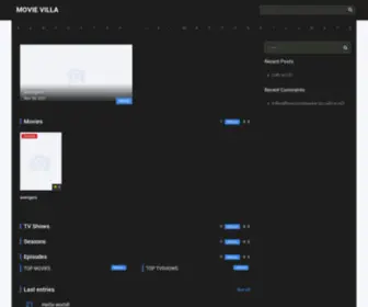 Movievilla.online(Lets you Watch Better) Screenshot