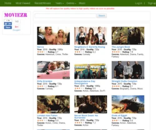 Moviezr.org(Moviezr) Screenshot