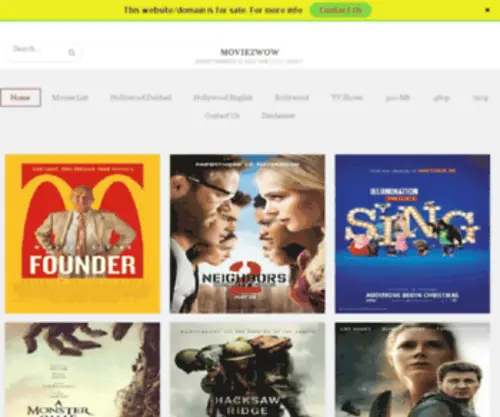 Moviezwow.com(Download Hollywood Dubbed) Screenshot
