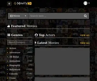 MovifyHD.com(Free online movies) Screenshot