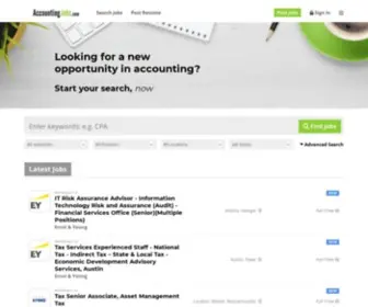 Movilcatolico.com(The Job Board for Accounting Professionals) Screenshot