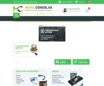 Movilconsolas.com(Comprar Teléfonos Móviles) Screenshot
