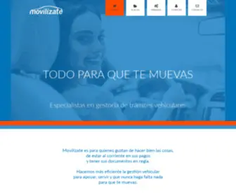 Movilizate.mx(Inicio) Screenshot