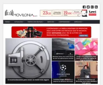 Movilonia.com(Telefonía móvil) Screenshot