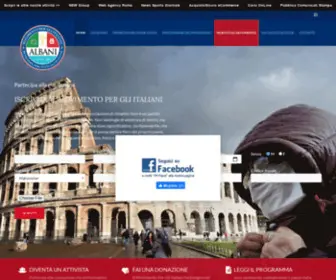 Movimentopergliitaliani.it(MOVIMENTO PER GLI ITALIANI) Screenshot