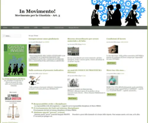Movimentoperlagiustizia.it(In Movimento) Screenshot