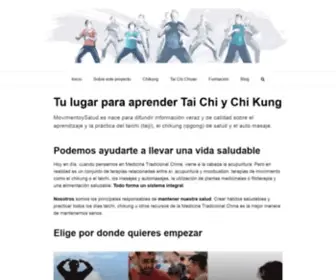 Movimientoysalud.es(Tu lugar para aprender Tai Chi y Chi Kung) Screenshot