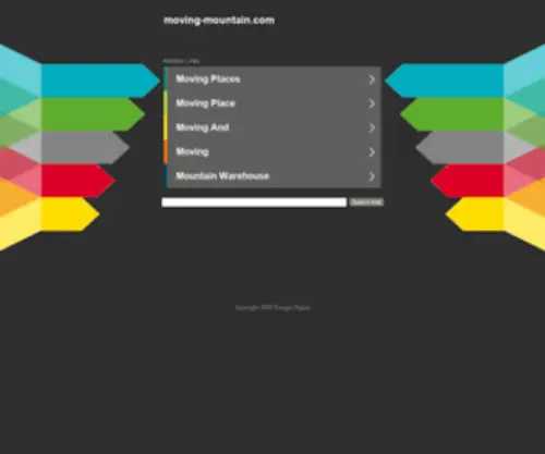 Moving-Mountain.com(Moving Mountain) Screenshot