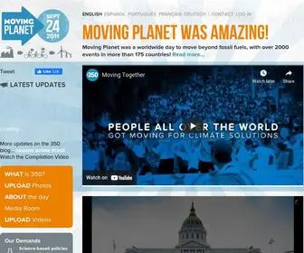 Moving-Planet.org(Moving Planet) Screenshot