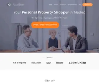 Moving2Madrid.com(Personal Property Shopper) Screenshot