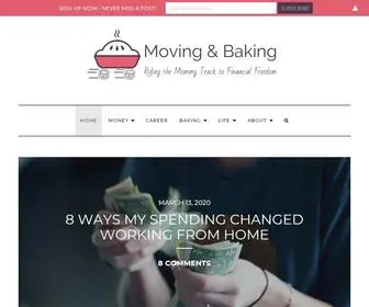 Movingandbaking.com(Moving and Baking) Screenshot