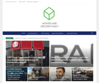 Movinganddeliverydaily.com(Moving and delivery daily) Screenshot