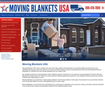 Movingblankets.com(Moving Blankets) Screenshot