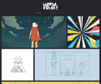 Movingcolour.tv(Home page for Moving Colour website) Screenshot