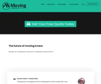 Moving.com.au(Furniture Removalists) Screenshot