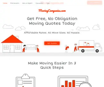 Movingcompanies.com(Moving Companies) Screenshot