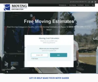 Movingestimates.co(Movingestimates) Screenshot