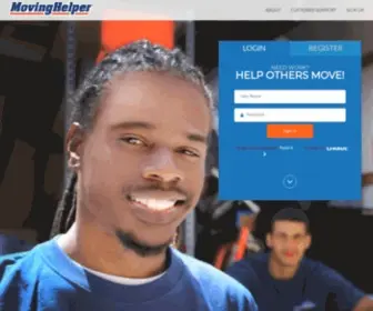 Movinghelper.com(Work on your own time. as a moving help®) Screenshot