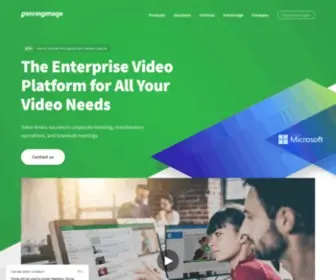 Movingimage24.com(Secure video cloud) Screenshot