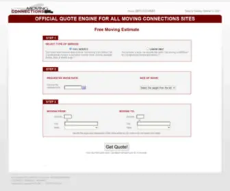 Movinginc.org(Free and Instant Online Moving Quotes) Screenshot