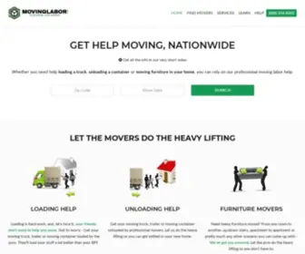 Movinglabor.com(Move Help) Screenshot