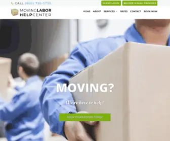 Movinglaborhelpcenter.com(Moving Labor Help Center) Screenshot