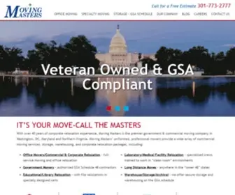 Movingmasters.com(Moving Masters) Screenshot