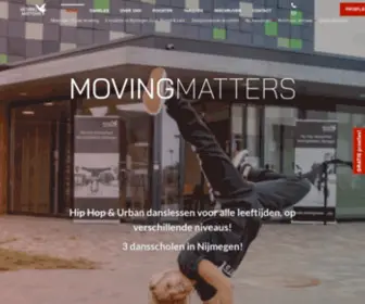 Movingmatters.org(Hip Hop dansschool MovingMatters) Screenshot