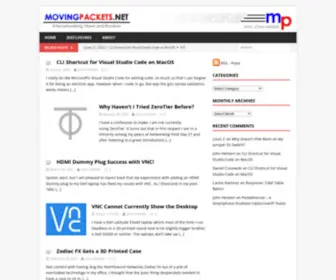 Movingpackets.net(Internetworking Views and Reviews) Screenshot