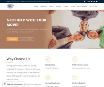 Movingreservations.page(Moving Company) Screenshot