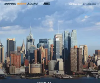 Movingrightalong.com(NYC Movers) Screenshot