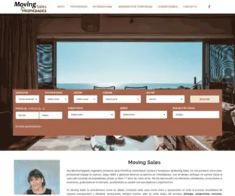 Movingsales.cl(Sociedad Moving Sales Propiedades Ltda) Screenshot