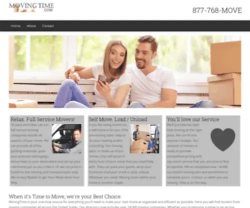 Movingtime.com(PHP Test) Screenshot