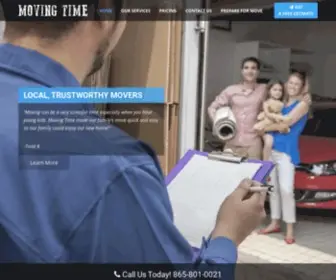 Movingtimetn.com(#1 Moving Services Company) Screenshot